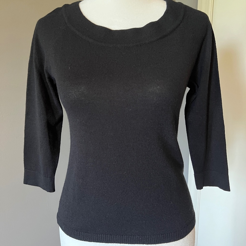 Max Mara black sweater